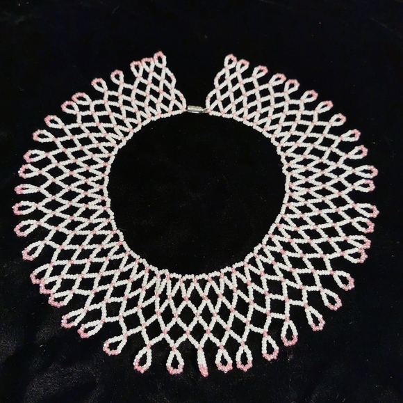 Vintage Seed Bead Choker